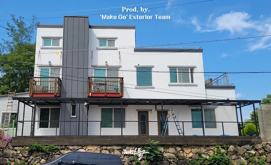 경상남도 산청군 대규모 썬룸 시공 후기