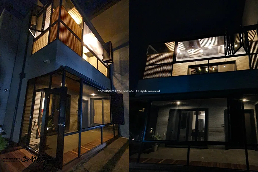 홍천 전원주택 1~2층 테라스 썬룸 사진 6