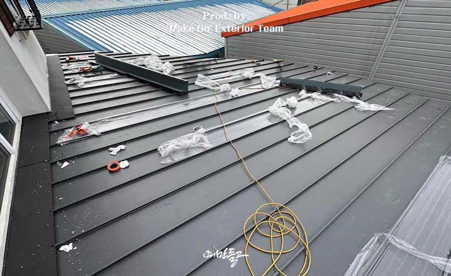 경기도 용인시 판넬형 썬룸 인테리어 시공 후기