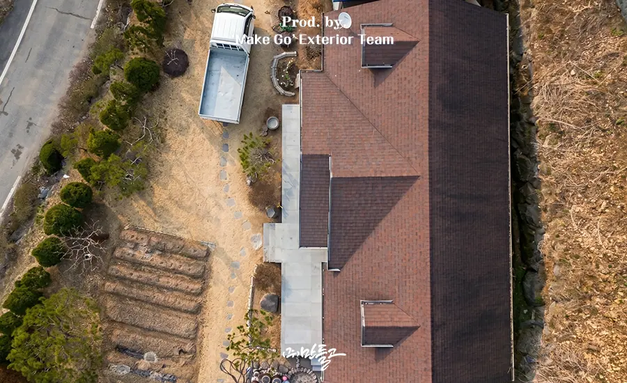 경기도 여주시 석재 데크 시공 후기