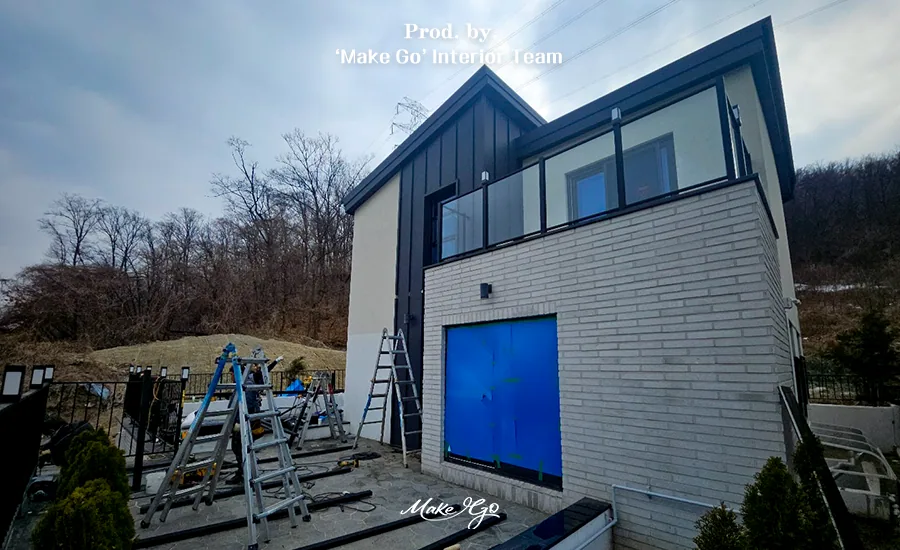 경기도 광주 프리미엄 캐노피 시공 후기