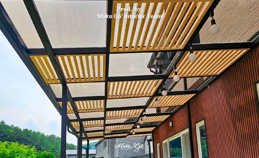 경기도 양평군 시그니처 캐노피 시공 후기 사진 6