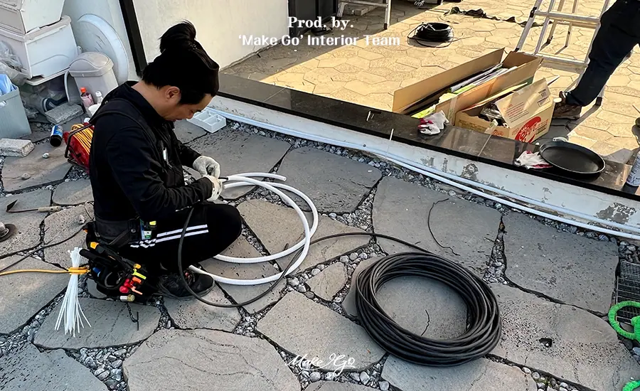 경기도 광주 프리미엄 캐노피 시공 후기