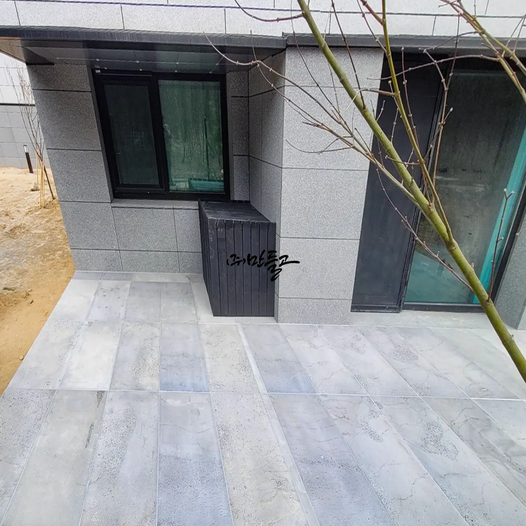 용인 석재데크 시공 사진 3